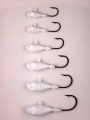 Jigová hlavička Minnow | Jigová hlavička Minnow bílá 3,3g, 1#