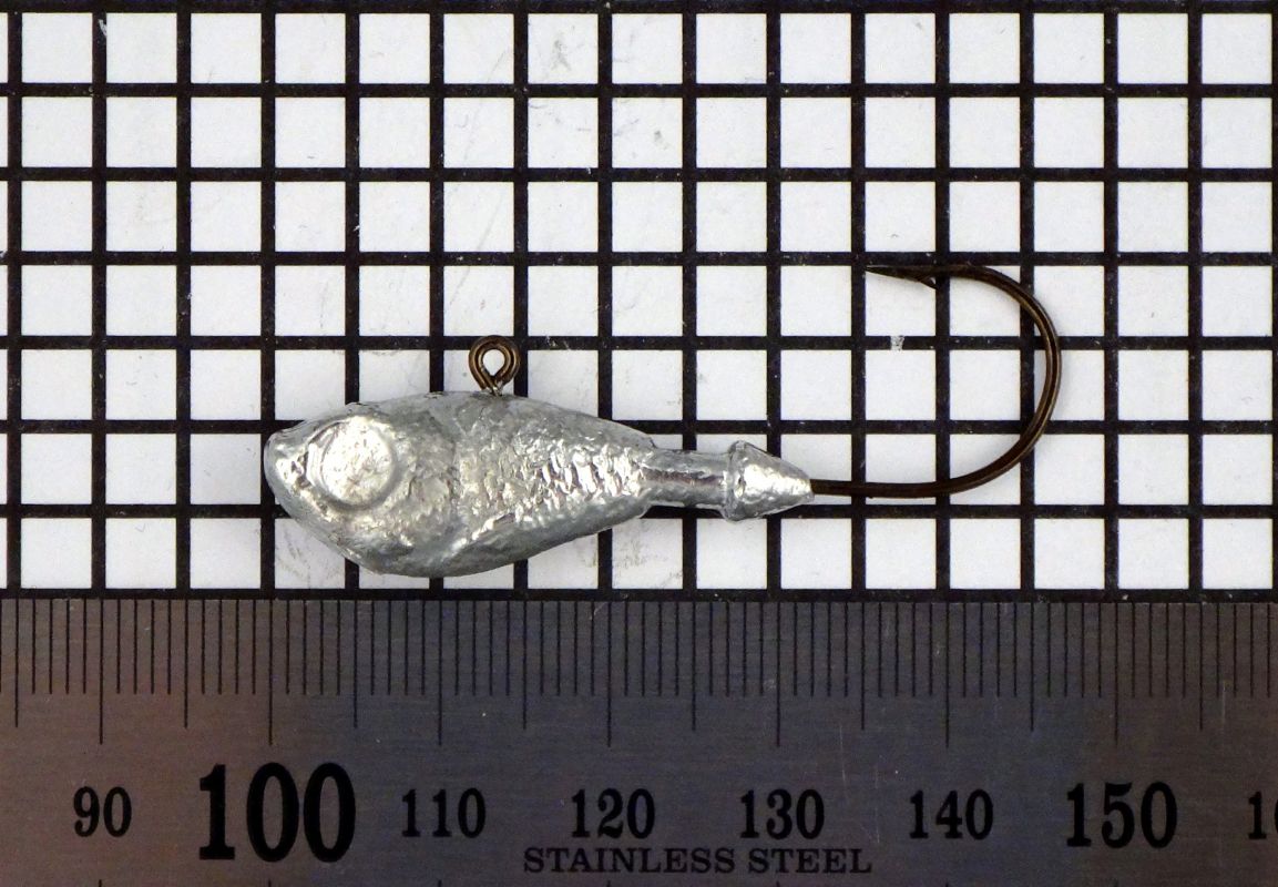 Jigová hlavička Minnow - Jigová hlavička Minnow 9g, 2/0#