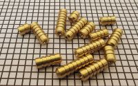 Tělo váleček díl třpytka nástraha | Tělo A, 8mm x 10mm, mosaz, Tělo A, 8mm x 13mm, mosaz, Tělo A, 8mm x 16mm, mosaz, Tělo A, 8mm x 25mm, mosaz, Tělo A, 8mm x 28mm, mosaz